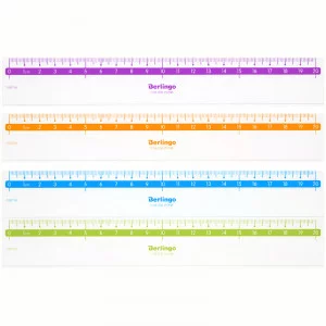 Линейка 20см Berlingo "Color", прозрачная BERLINGO_ 271112