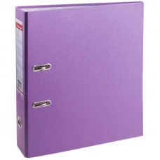 Папка-регистратор Berlingo, 70мм, бумвинил, с карманом на корешке, сиреневая BERLINGO_ 173299
