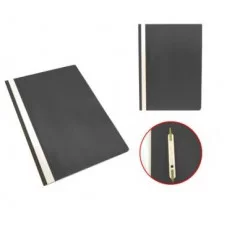 Скоросшиватель пластик А4 CT-93 "Черный" с прозр.верх. 324428