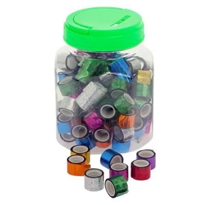 Клейкая лента голографическая 12мм*2м МИКС 2422737