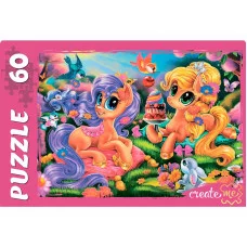ПАЗЛЫ 60 элементов. ПОНИ № 6 (Арт. П60-0432)
