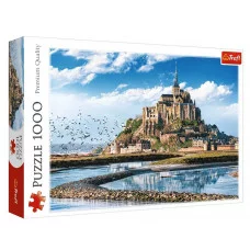 Пазл "Мон-Сен-Мишель, Франция" 1000 элементов в коробке 10766