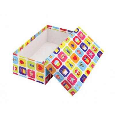 Коробка прямоугольная подарочная Вечеринка 15 х 9,5 х 6 см РазборКОР-4527