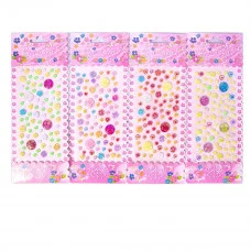 Наклейки-стразы Alingar, акриловые, пакет с европодвесом "Декор" AL8148