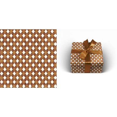 OPTIMA Упаковочная бумага "Тоффи" (1л в рулоне, 70*100см) УБ-1598