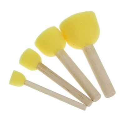 Набор кистей-спонж 4 штуки 1399217