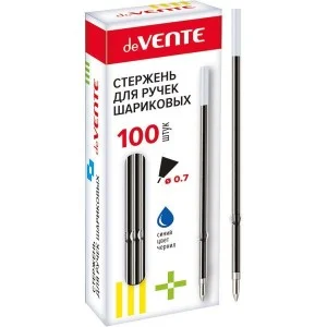 Стержень шариковый 110 мм 0,7 мм синий "deVENTE" для автоматических ручек 5074300
