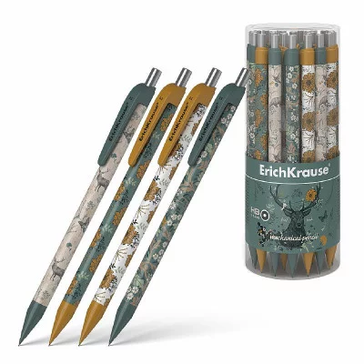 Карандаш механический ErichKrause Natural Life 0.5 мм НВ 55277