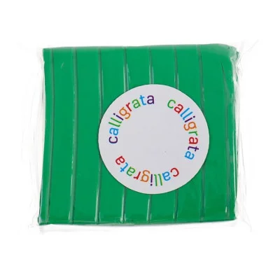 Полимерная глина 50гр "Calligrata" Зеленый SH-17 1301037