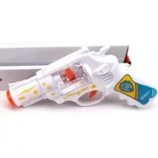 Пистолет на батарейках 1шт световые и звуковые эффекты 2431375