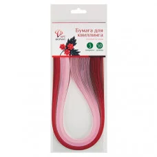 Бумага д/квиллинга 3 мм розовые оттенки АРТформат 105007