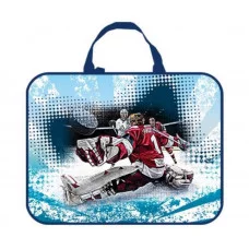 ПМД 4-20 Вратарь-папка менеджера А4 на молнии с широкой боковиной, ткань