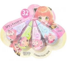 Корректирующая лента /набор 4 штуки/: "АНИМЕ" 7015