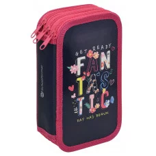 Пенал 3 секц. Schoolformat FUNTASTIC 190х105 227924