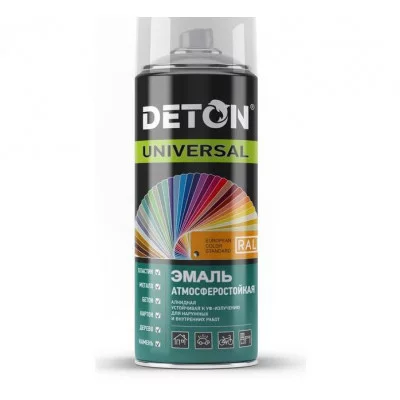 Эмаль алкидная DETON UNIVERSAL розовая RAL 3015 аэрозоль 520мл 5512401