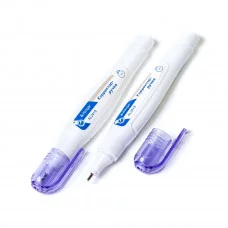 Корректор-ручка Alingar, 7 мл, на спиртовой основе, металл. наконечник AL2419