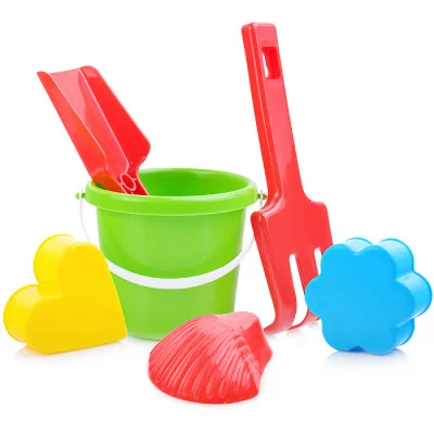 Комплект для песка "Мини" (лопата+грабли+3формочки) 2-530