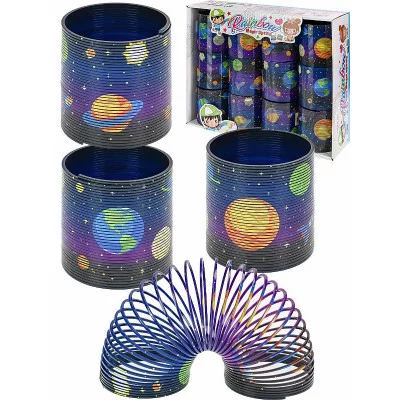 Пружинка-радуга "Космос" (6,5х6,5 см) 1шт И-9648