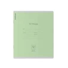 Тетрадь 12л косая линейка мелов "Классика зеленая" ERICH KRAUSE 35187