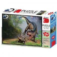 Пазл Карнотавр против антарктопельты 500 деталей