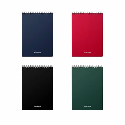 Блокнот с пластиковой обложкой на спирали ErichKrause Classic, ассорти, А5, 60 листов, клетка 49675