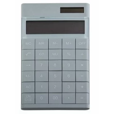 Калькулятор Alingar 12 разрядов 172*100*18 мм двойное питание мятный выдвижная подставка батарея в комплекте 1шт AL13235