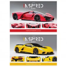 Альбом для рисования 12л А4 на скрепке ArtSpace Авто Inspired by race 280633