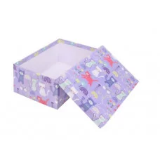 Коробка прямоугольная подарочная Нежные котята 31X23X13.5 см РазборКОР-7814