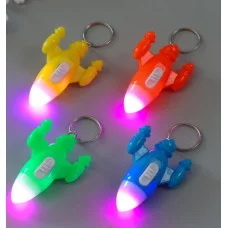 Фонарик свет на кольце Ракета LR41x3 шт МИКС 5х3х1,7 см 10473215