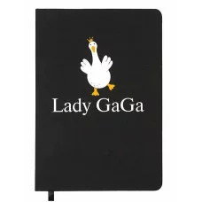 Записная книжка 160л. клетка "Lady GaGa" A5 (140 ммx205 мм) 2251562