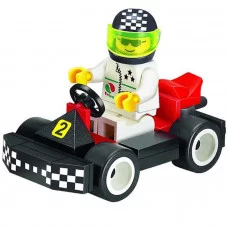 Конструктор "Гоночный карт" 33 детали в коробке 1204