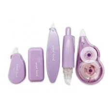 Штрих - Лента 5ммх12м DI-556 5 штук "Фиолетовая" пластиковый корпус 7-10см, фигурное ассорти, в зип-пакете 332455