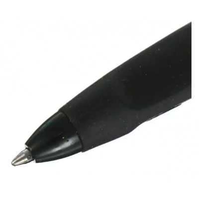 Ручка шариковая СТИРАЕМЫЕ ЧЕРНИЛА 0,8мм стержень синий корпус МИКС с резиновым держателем 4044497