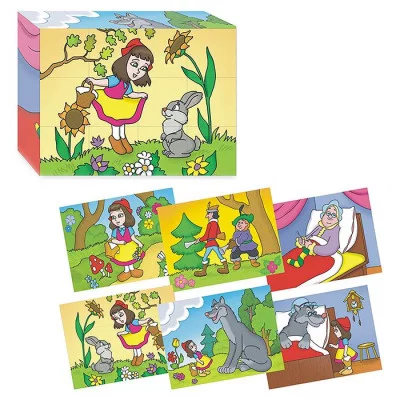 Кубики (12 куб) "Красная шапочка" 1342