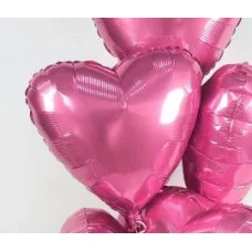 Шар (19\'\'/48 см) Сердце, Розовый пион, 1 шт. 757994