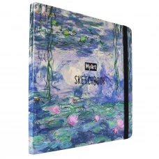 MyArt. КВАДРАТНЫЙ СКЕТЧБУК. Клод Моне. Кувшинки 467-0-159-02157-5