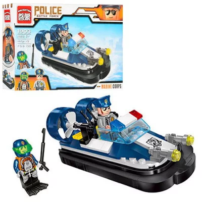 К-р"Полицейский катер" 105дет.в коробке