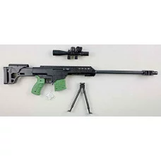 Автомат (длина 71см) с лазерным прицелом черно-зеленый 698