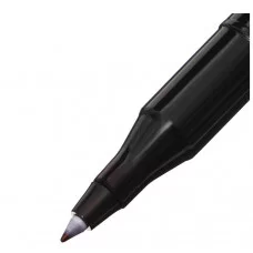 Маркер перманентный лабораторный Luxor "OHP 910" черный, пулевидный, 0,7мм 361660