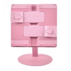 Подставка для книг QH-2 "Розовая на ножке" пластиковая 19.5х21см, в к/кор (1/54)   325929