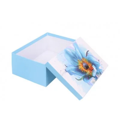 Коробка прямоугольная подарочная Цветок пустыни 25X18X10.5 см РазборКОР-7808