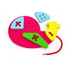 Шнуровка Самолет в ассортименте 01-018