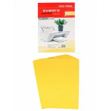 Бумага цветная INTENSIVE ЖЕЛТЫЙ Б-3559 А4 80 г/м2. 50л.