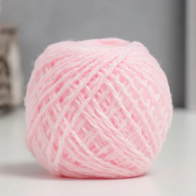 Пряжа "Акрил" 100% акрил, 100м/40±5 гр (Светлая роза) 3413026