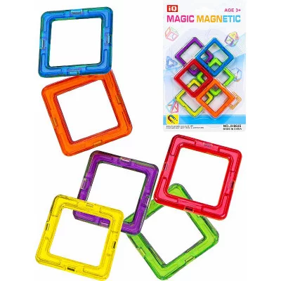 Магнитный конструктор "Магический магнит" 19,5х12,5х1 см 6 деталей, в блистере 2001547