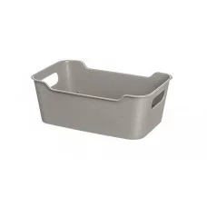 Корзинка универсальная "Mango" 2,4л. 230х160х90мм (серый) ХТ3055