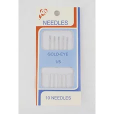 Игла швейная для бисера 5шт d=0,55 мм длина 5,5 см 829490