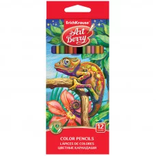 Карандаши 12цв ERICH KRAUSE трехгранные карт упак 32479 094934