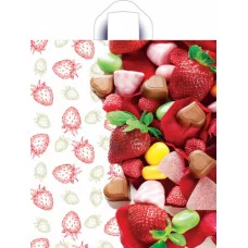 Пакет полиэтиленовый с петлевой ручкой "Мармеладка" (42*38 см) н00100660