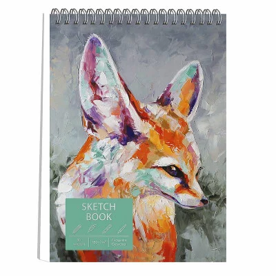 Скетчбук А5- 30л "Лис" КанцЭксмо ТСФМ5305303